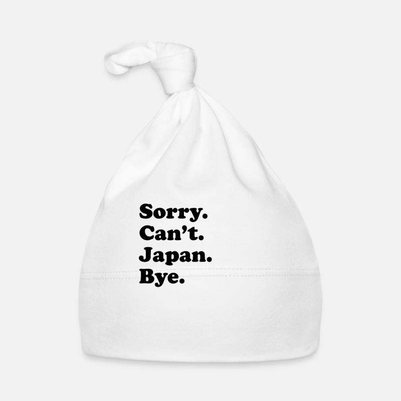Sorry, can't say goodbye - Japan Organic Baby Cap
