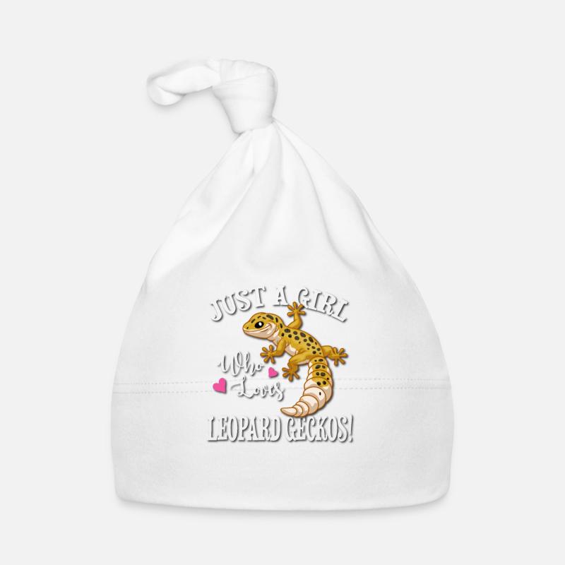 Leopardgecko Baby Bio-Mütze