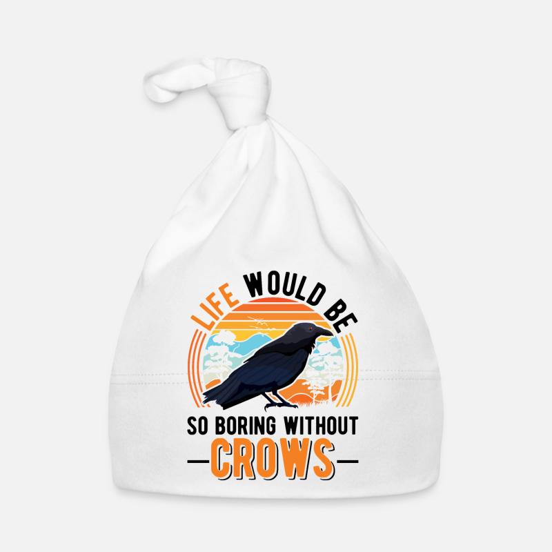Crow Raven Crow Crow Husbandry Crow Breeder Organic Baby Cap