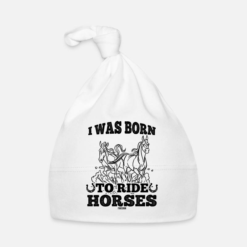 Bébé Enfant Cheval Dicton Bonnet bio Bébé