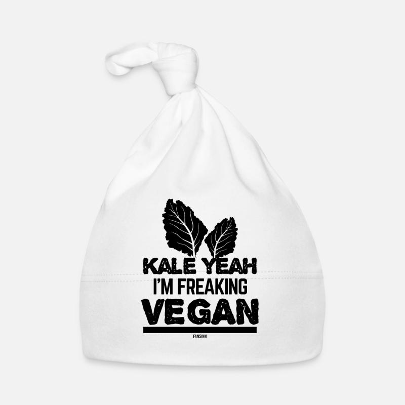 crazy vegan Organic Baby Cap