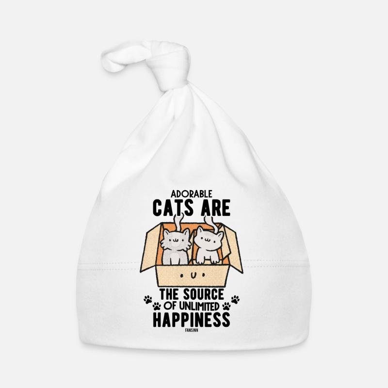 Children's cats Organic Baby Cap