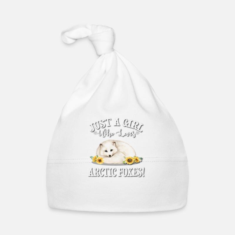 Arctic Fox Organic Baby Cap