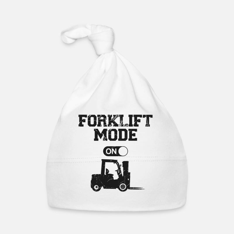 Certified Forklift Truck Operator Baby Bio-Mütze