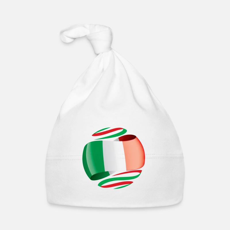 Italien Flagge Baby Bio-Mütze