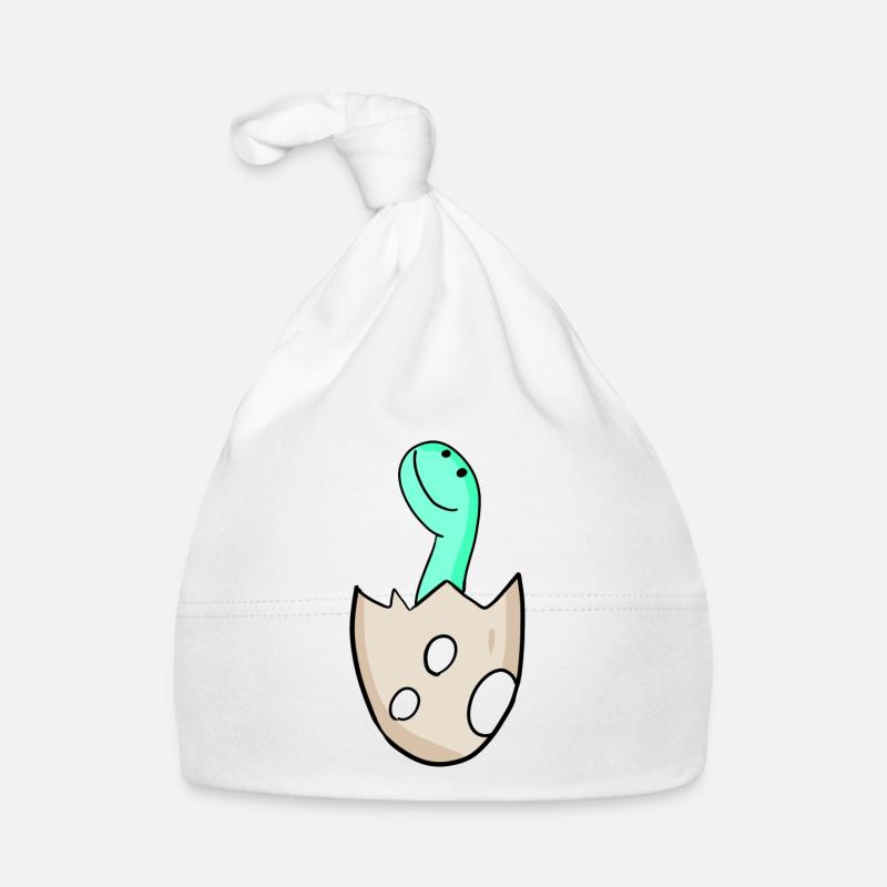Dinosaur Egg Dino Motif Organic Baby Cap