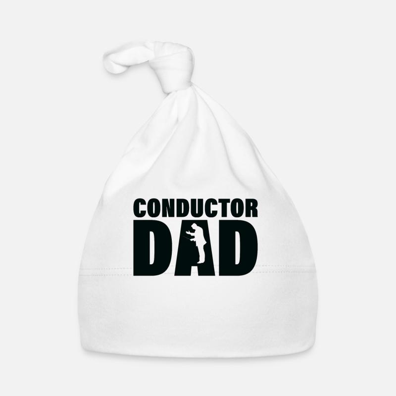 Job - Dirigent Dad Baby Bio-Mütze