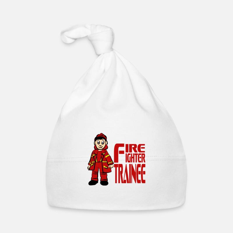Fireman Organic Baby Cap