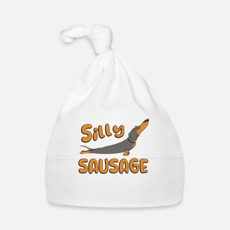 Dummer Wursthund Baby Bio-Mütze