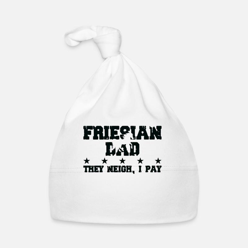 Pferdedad - Frison Bonnet bio Bébé