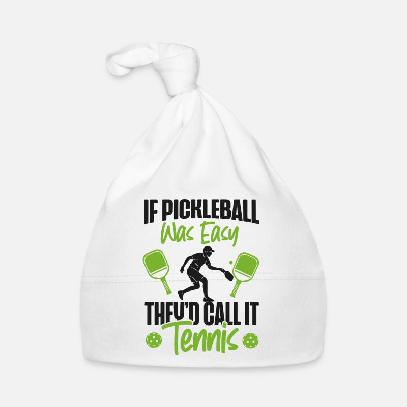 Pickleball Si le pickleball était facile Bonnet bio Bébé