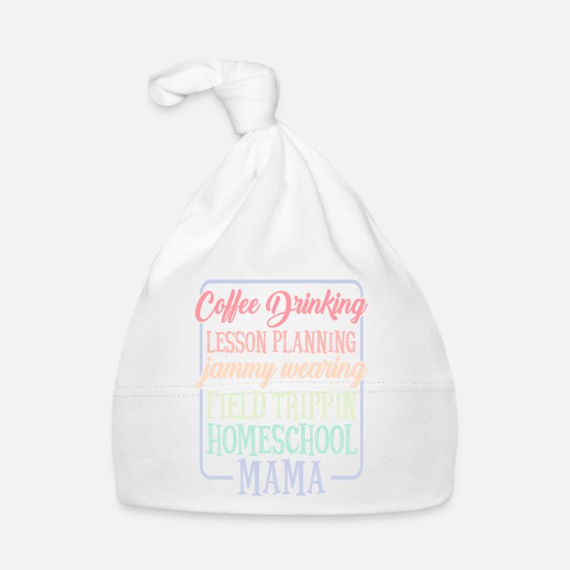 Coffee Drinking Lesson Planning Homeschool Mama 1 Baby Bio-Mütze
