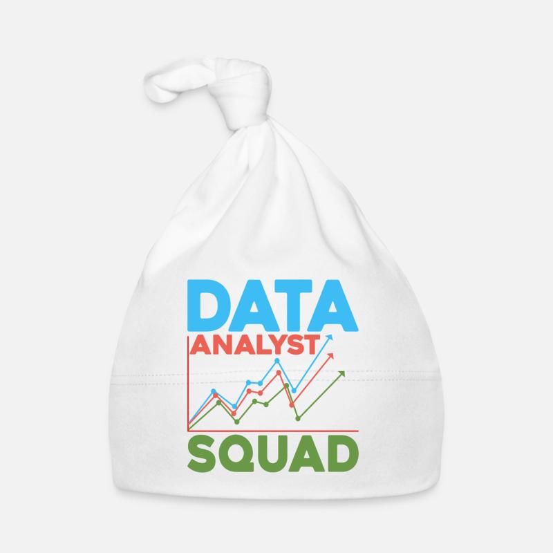Data Analyst Squad 5 Baby Bio-Mütze