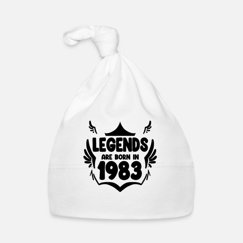 1983 - Born 1983 Organic Baby Cap