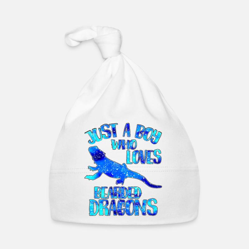 Just a boy who loves dragons Organic Baby Cap