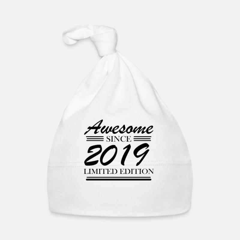 2019 - Année de naissance 2019 - Année de naissance 2019 Bonnet bio Bébé