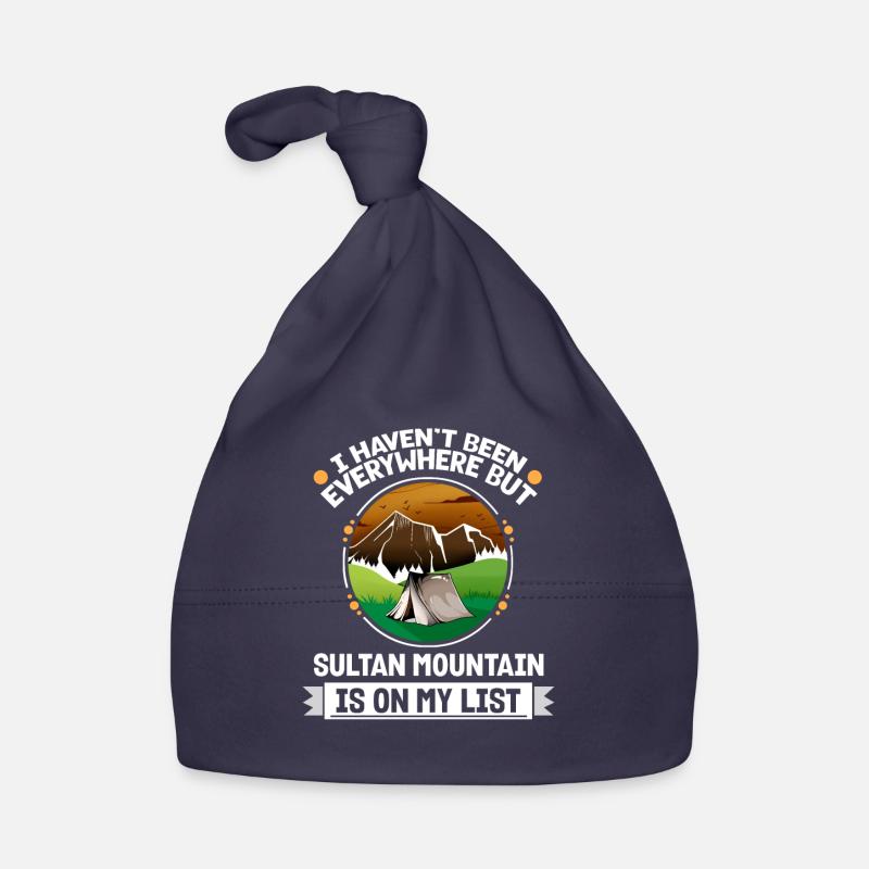 Sultan Mountain Is On My List Hiking Camping Baby Bio-Mütze