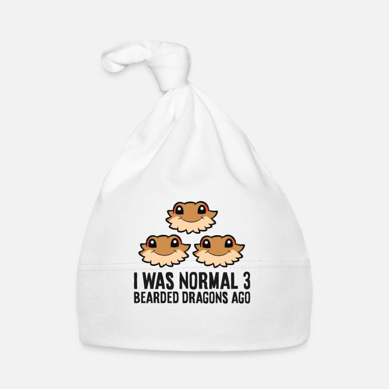 Ich war normal 3 Bartagamen vor Pet Bearded Dragon Baby Bio-Mütze
