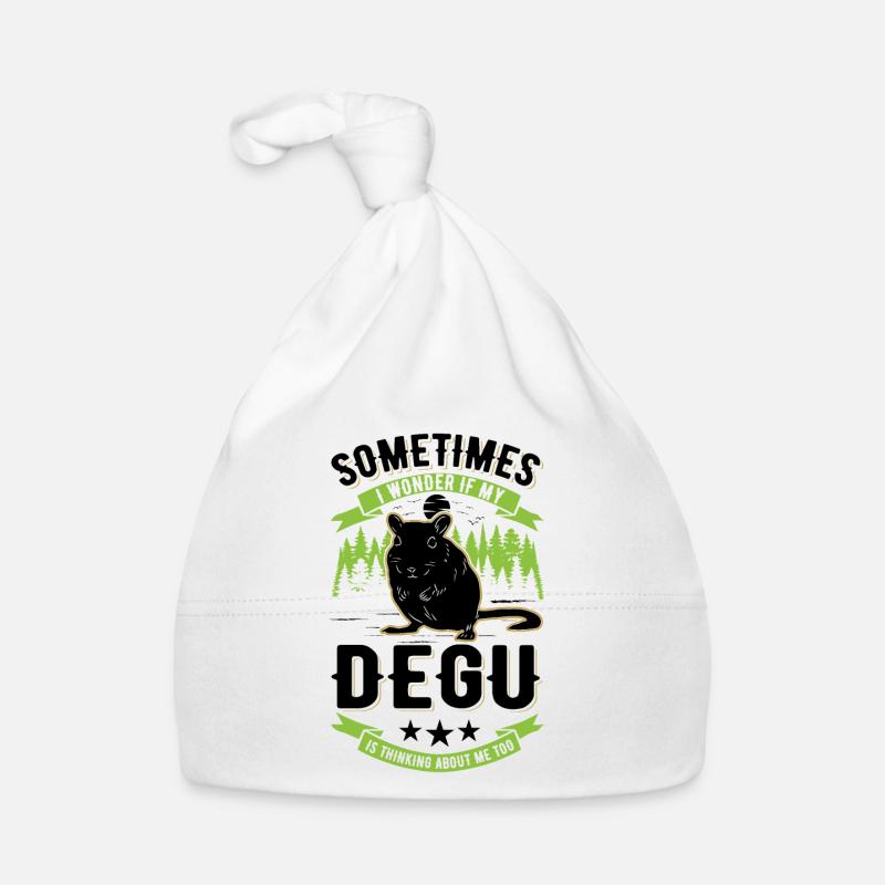 Degu propriétaire arbuste forêt de rats degu Bonnet bio Bébé