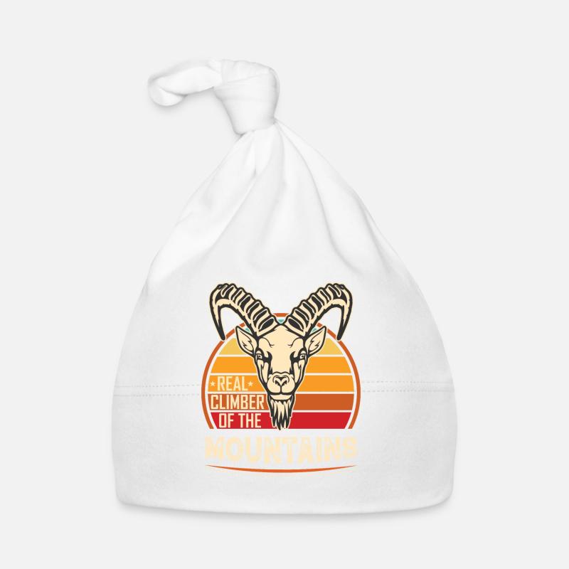 Capricorne Climber Goat Mountains Bonnet bio Bébé