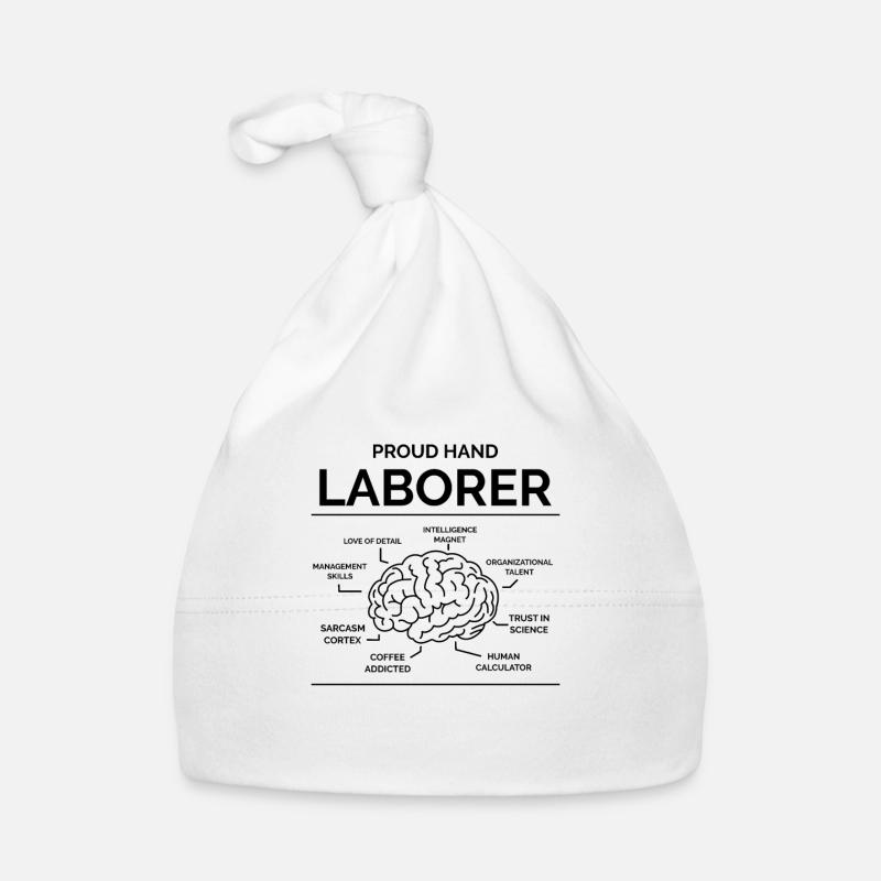 Handlanger Handwerker Baby Bio-Mütze