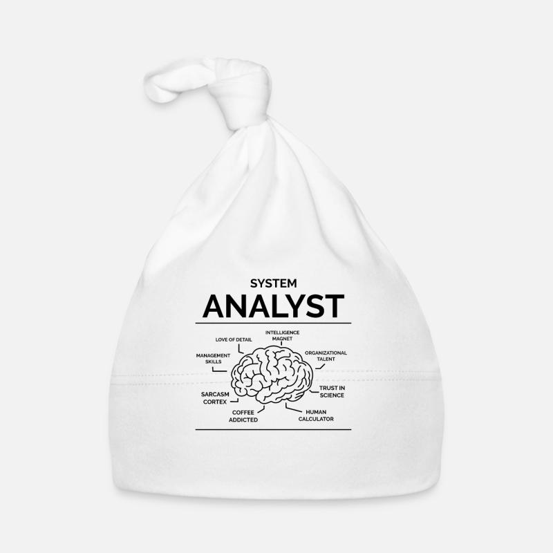 Systems analyst Organic Baby Cap
