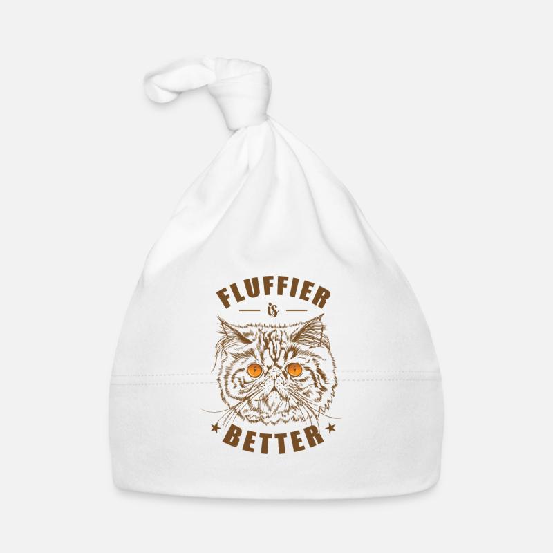 Fluffier est un meilleur animal de compagnie de chat persan Bonnet bio Bébé