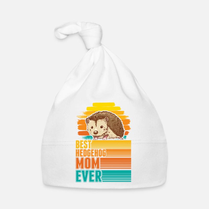 Meilleure maman hérisson de tous les temps Igel Mama Stacheligel Bonnet bio Bébé