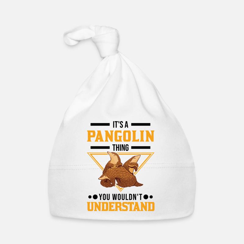Pangolin Chose Pangolin Bonnet bio Bébé