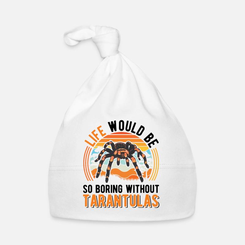 Tarantel Spinne Tarantula Baby Bio-Mütze