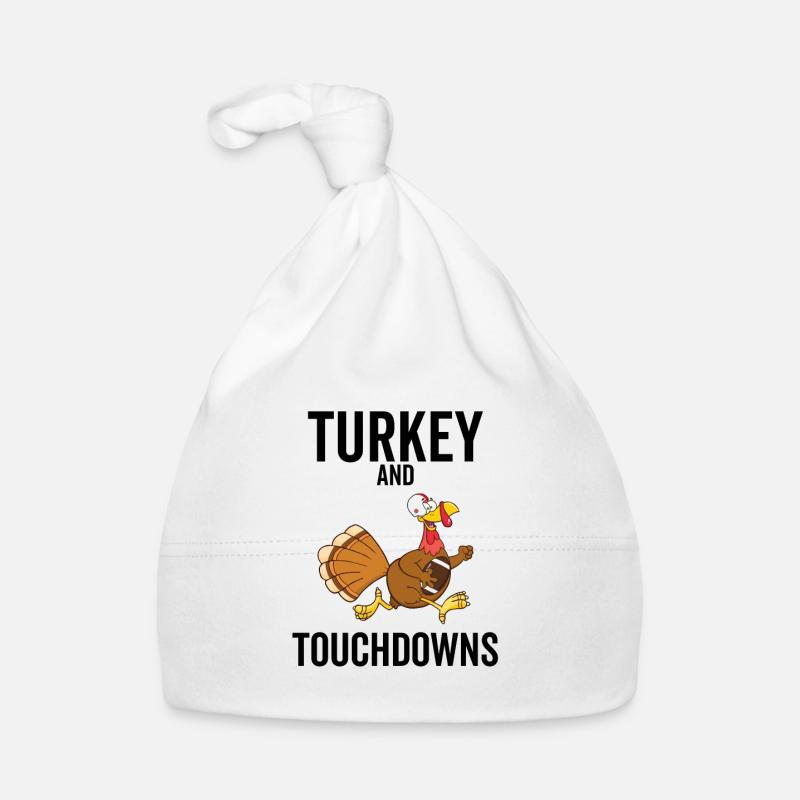 Turquie et touchdowns Bonnet bio Bébé