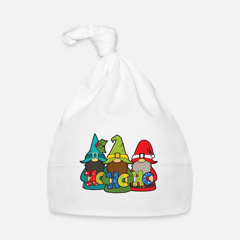 Christmas Approaching Hohoho Organic Baby Cap