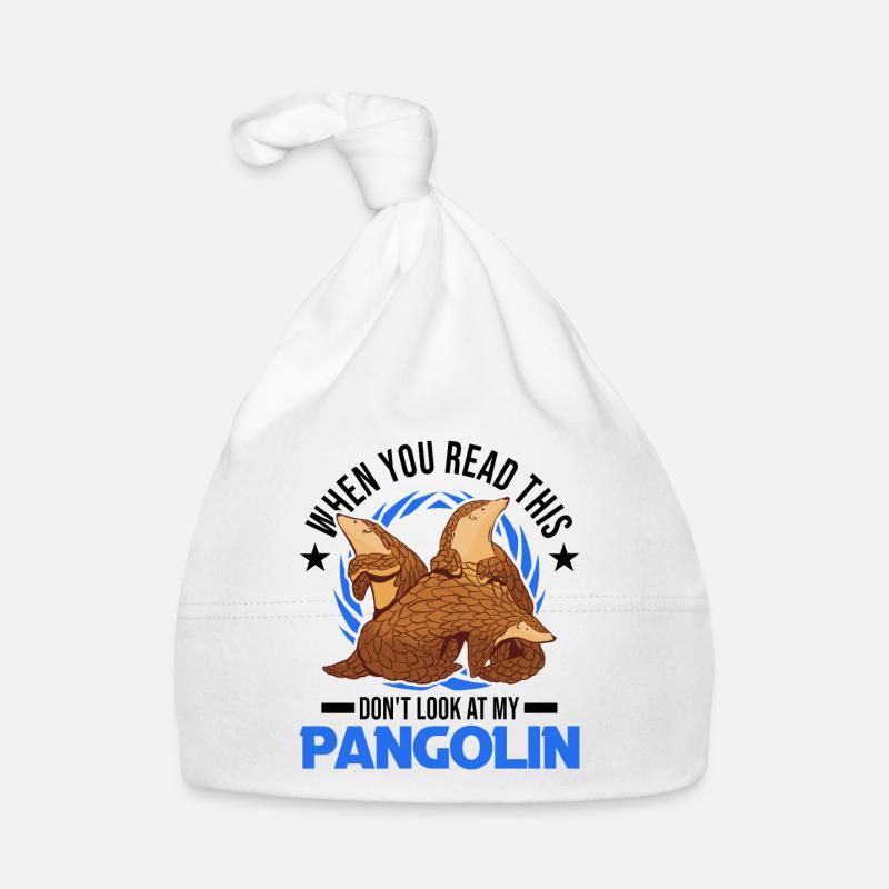 Pangolin Geschenk Schuppentier Baby Bio-Mütze