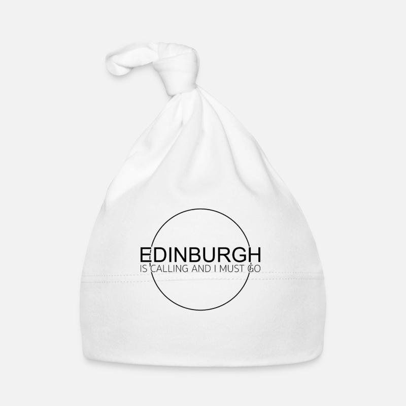 Edinburgh Spruch Baby Bio-Mütze