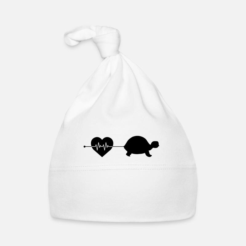 Turtle heartbeat Organic Baby Cap