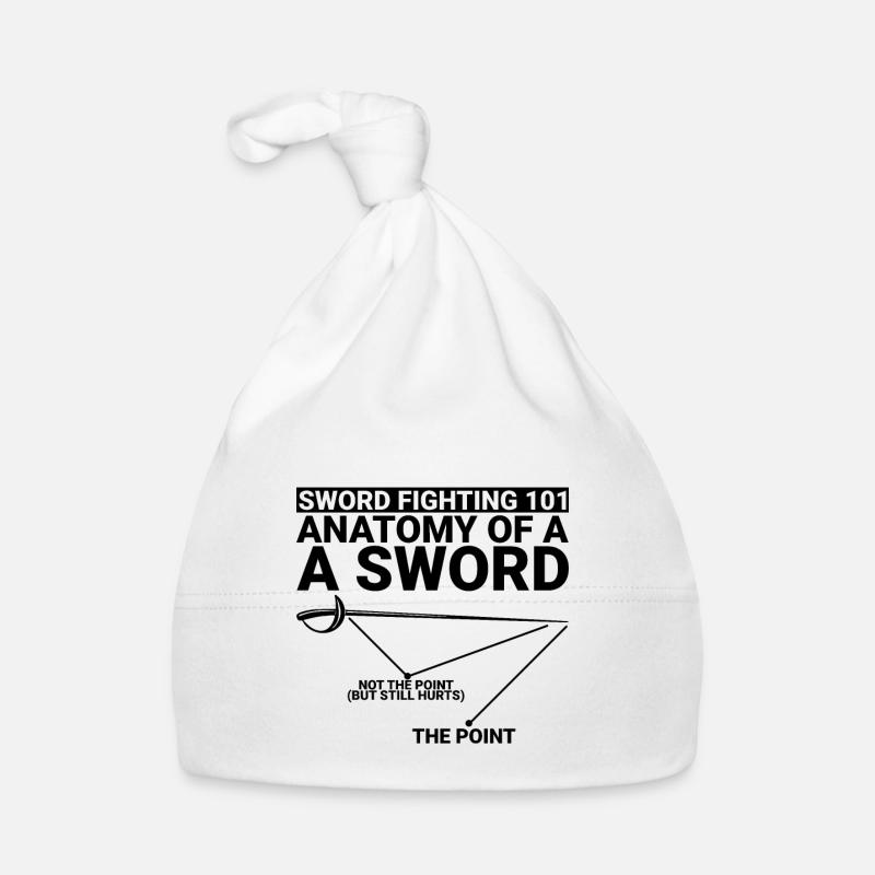 Combat à l’épée 101 Anatomie d’une épée 2 Bonnet bio Bébé