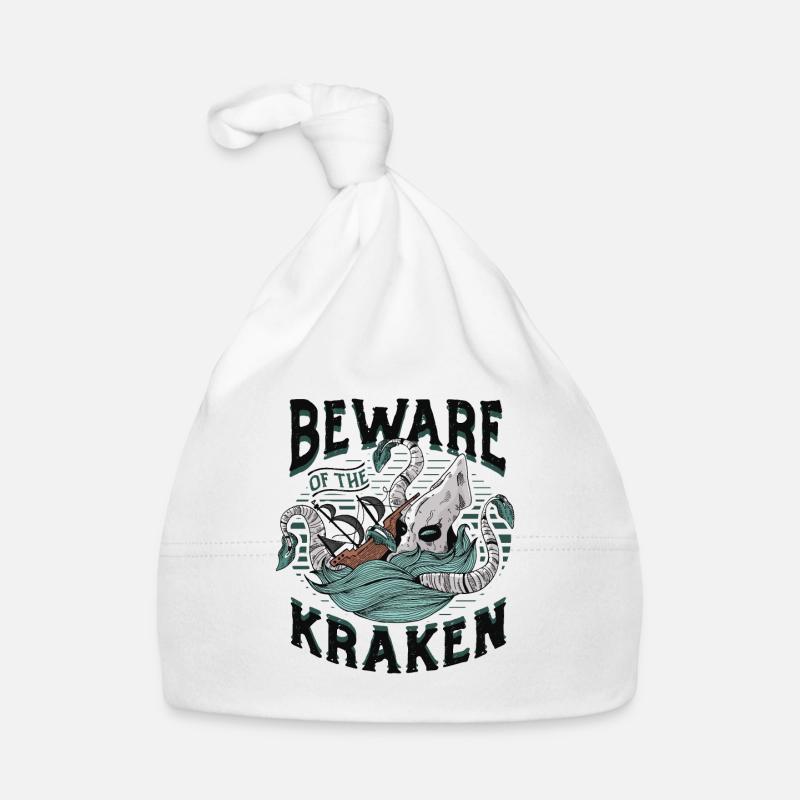 Méfiez-vous du Kraken Bonnet bio Bébé
