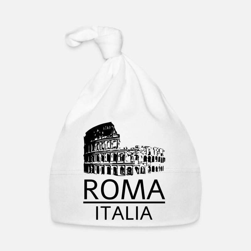 Rome Italy Organic Baby Cap