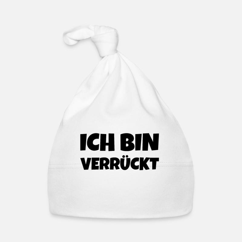 Ich bin verrückt Baby Bio-Mütze