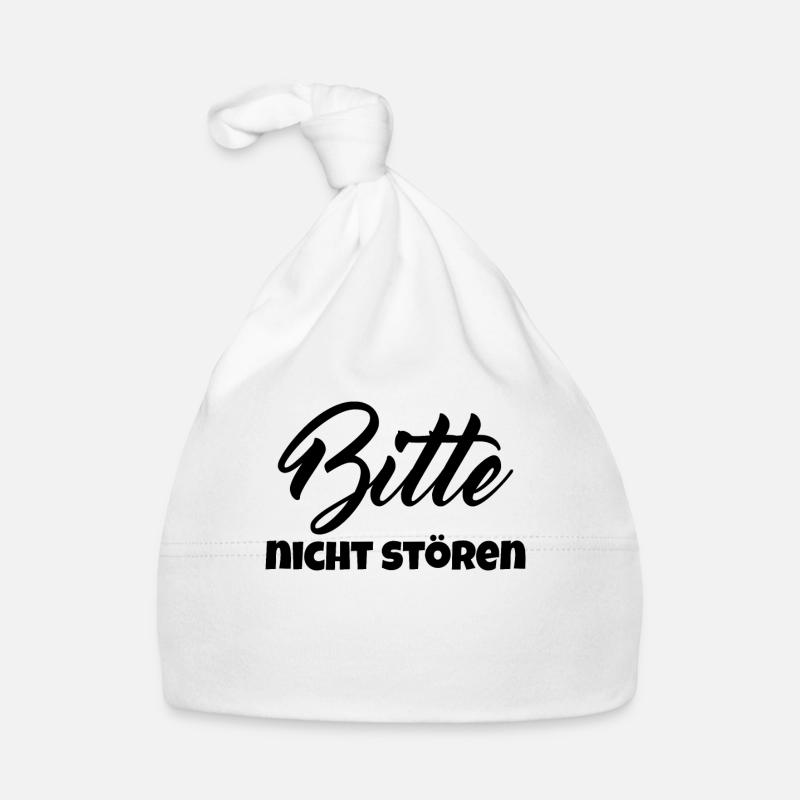 Bitte nicht stören Baby Bio-Mütze