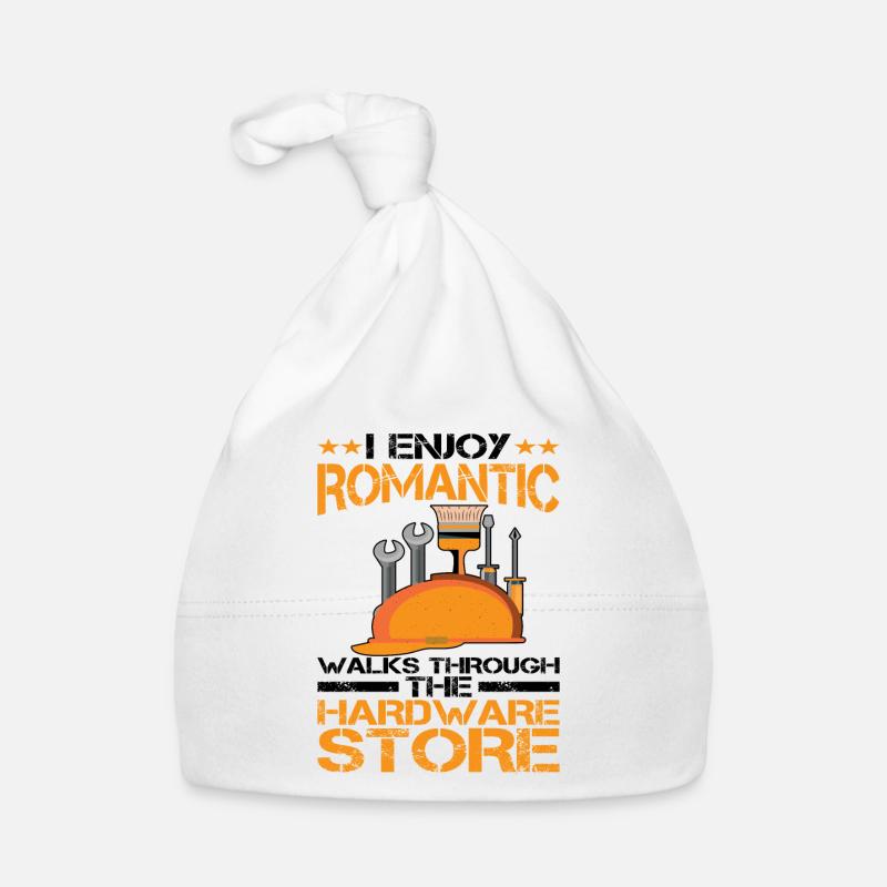Enjoy Romantic Walks Through The Hardware Store14 Organic Baby Cap