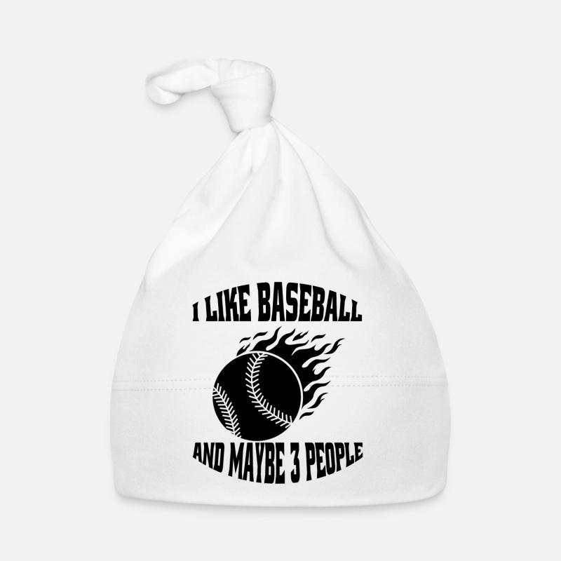 Baseball Gift Baseball Game Baseball Lovers Organic Baby Cap
