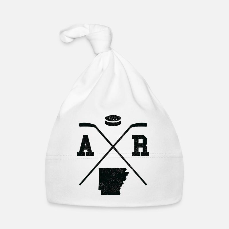 AR USA - Eishockeyspieler Arkansas Baby Bio-Mütze