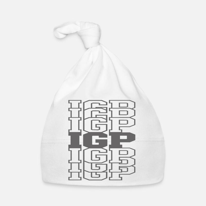 IGP Schriftzug Baby Bio-Mütze