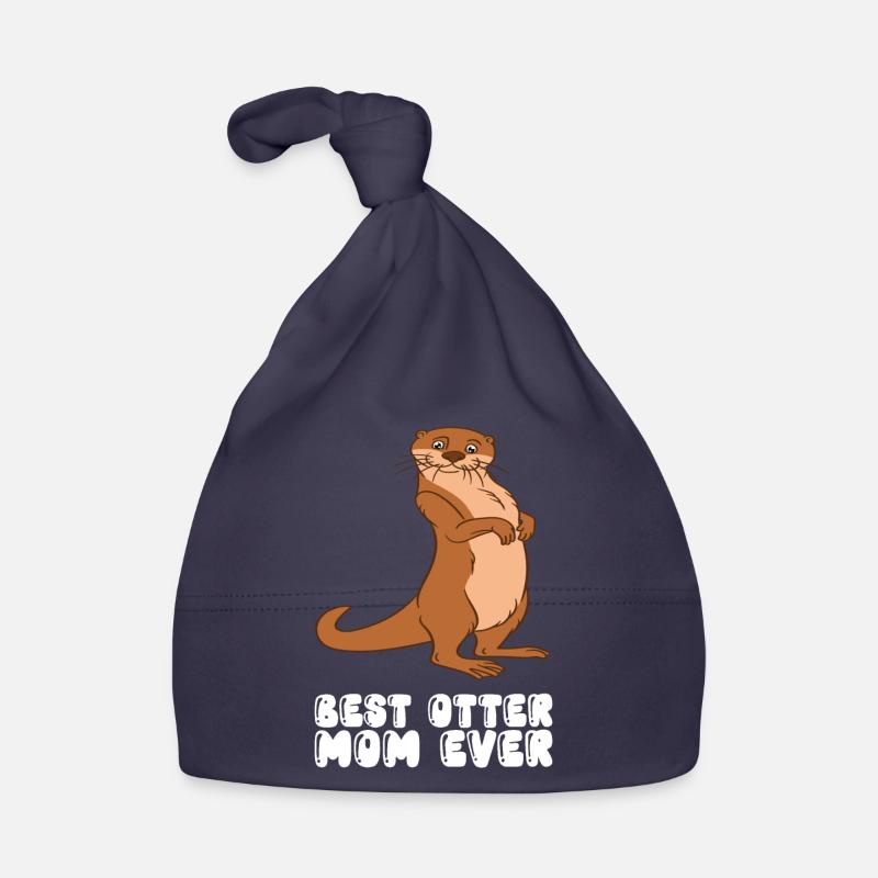 Niedliche Otter-Wortspiele Und Otter-Witze Baby Bio-Mütze