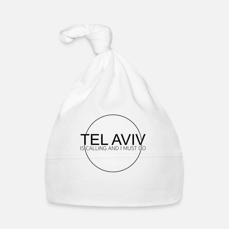 tel aviv spruch Baby Bio-Mütze