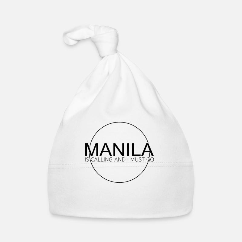 Manila Spruch Baby Bio-Mütze