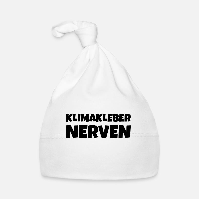 Straße ankleben Protest Baby Bio-Mütze