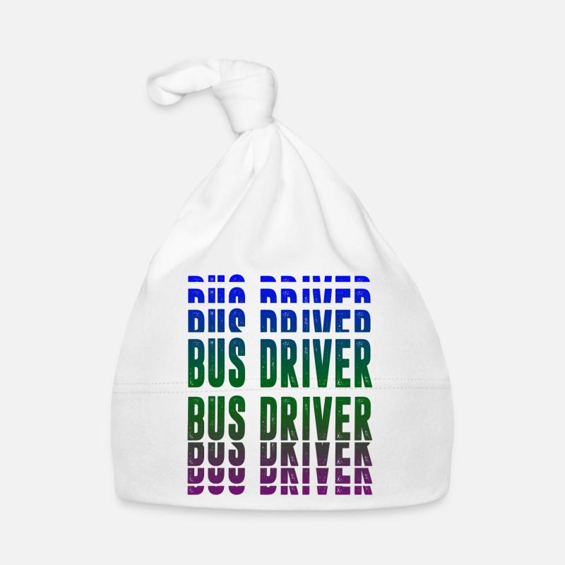 Bus driver design Organic Baby Cap