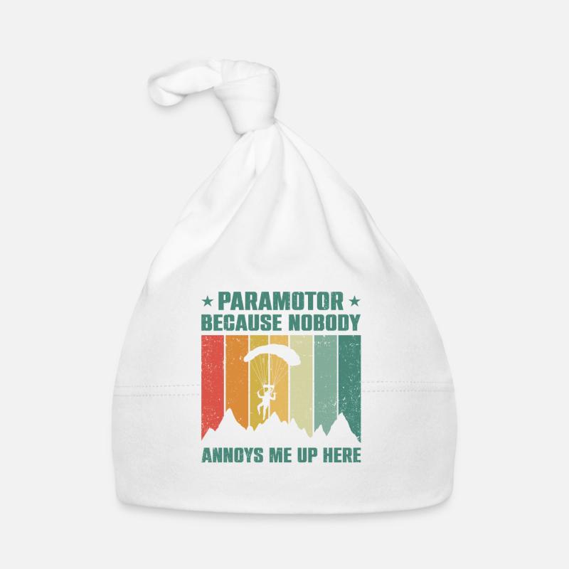 Paramotor Because Nobody Annoys Me Up Here Paragli Baby Bio-Mütze